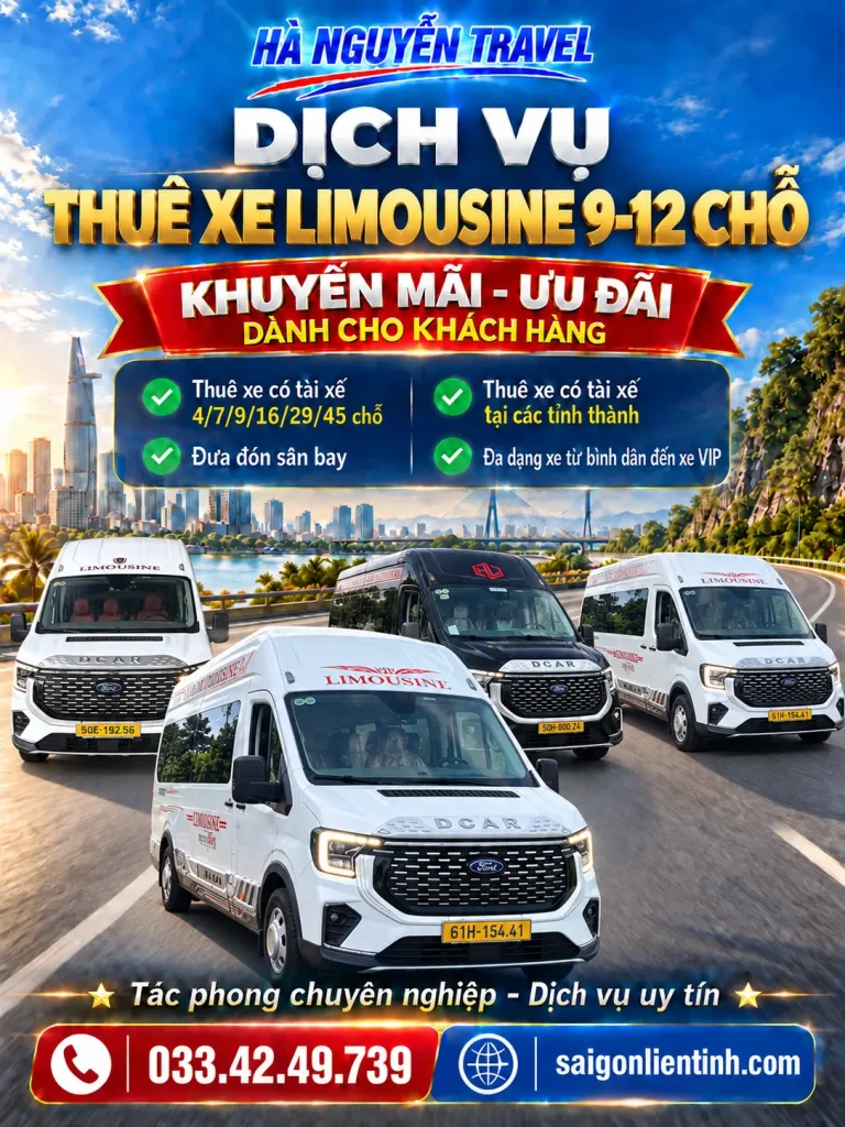 Thuê Xe Limousine Có Tài Xế