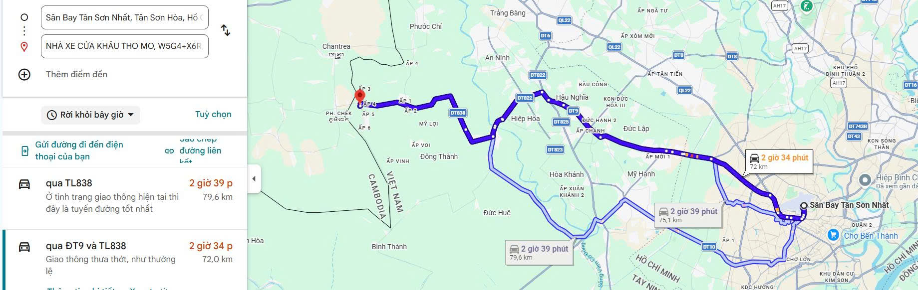 Thuê Xe Đi Cửa Khẩu Thomo