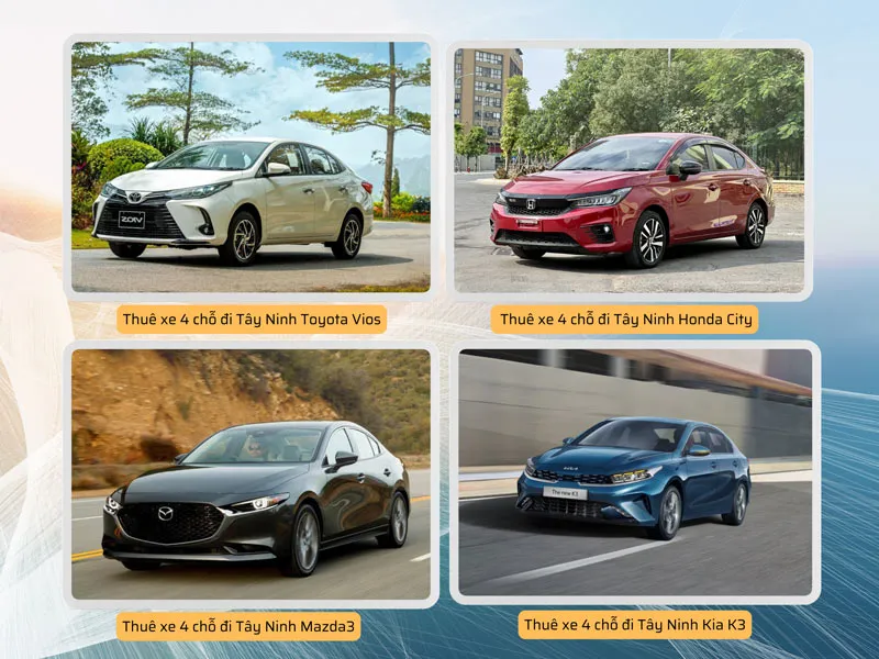 Thuê xe 4 chỗ từ TP.HCM đi Tây Ninh